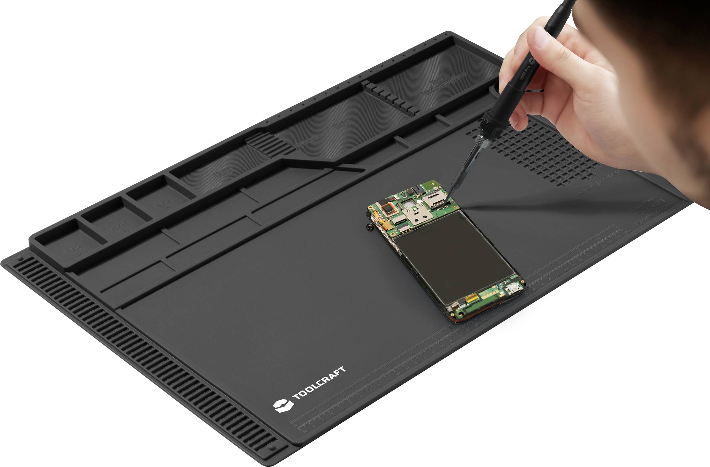 TOOLCRAFT Ablage (L x B x H) 550 x 350 x 11.5mm 1St.