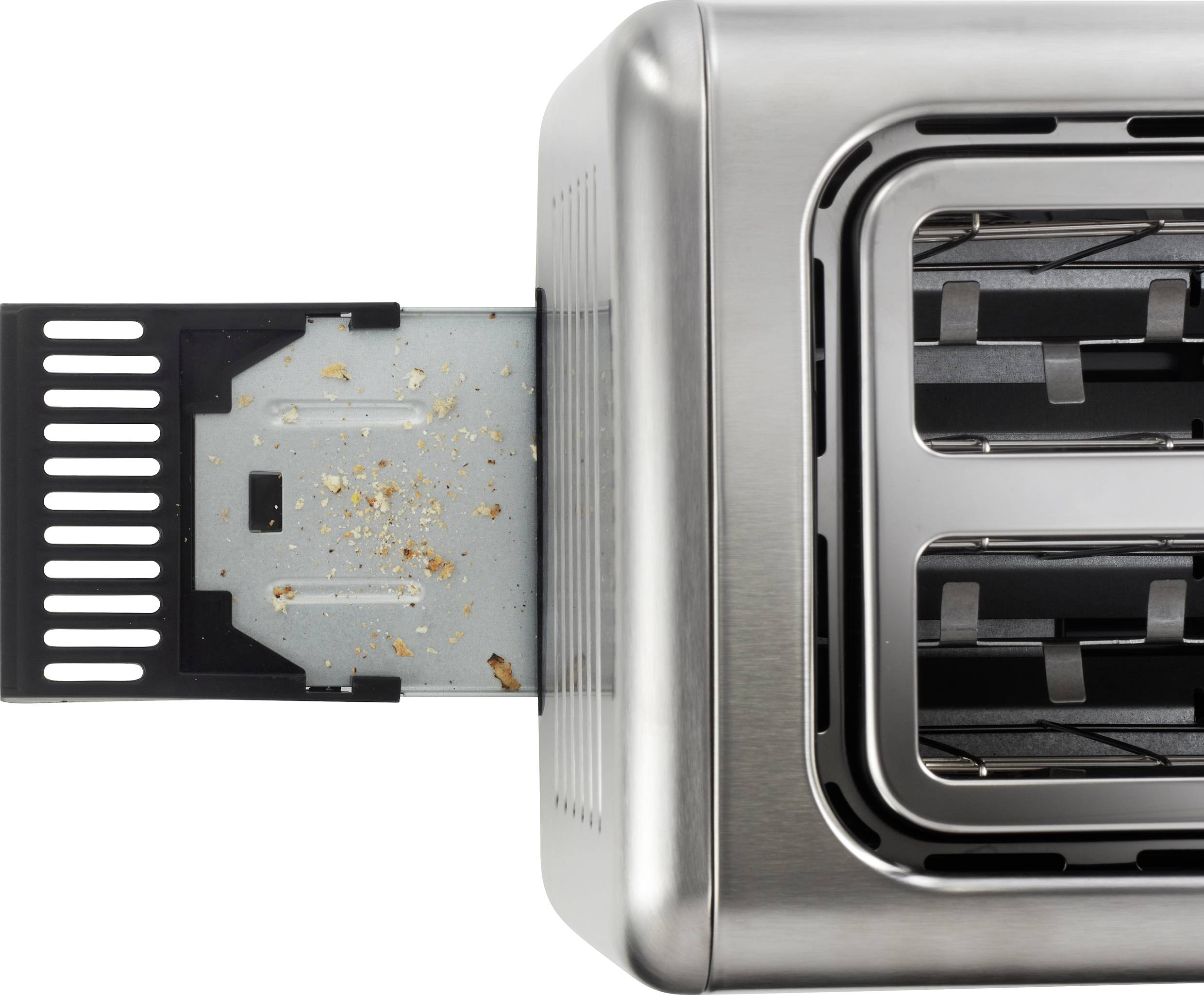 Toaster Toastfunktion Silber, Edelstahl