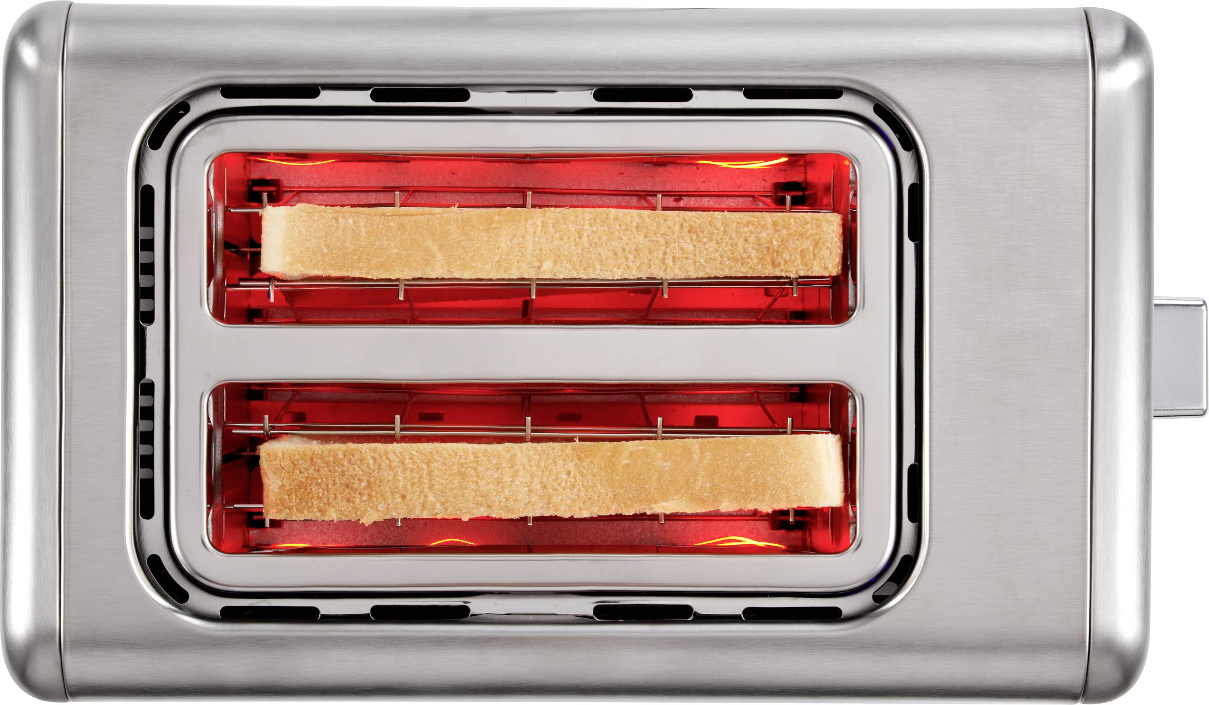 Toaster Toastfunktion Silber, Edelstahl