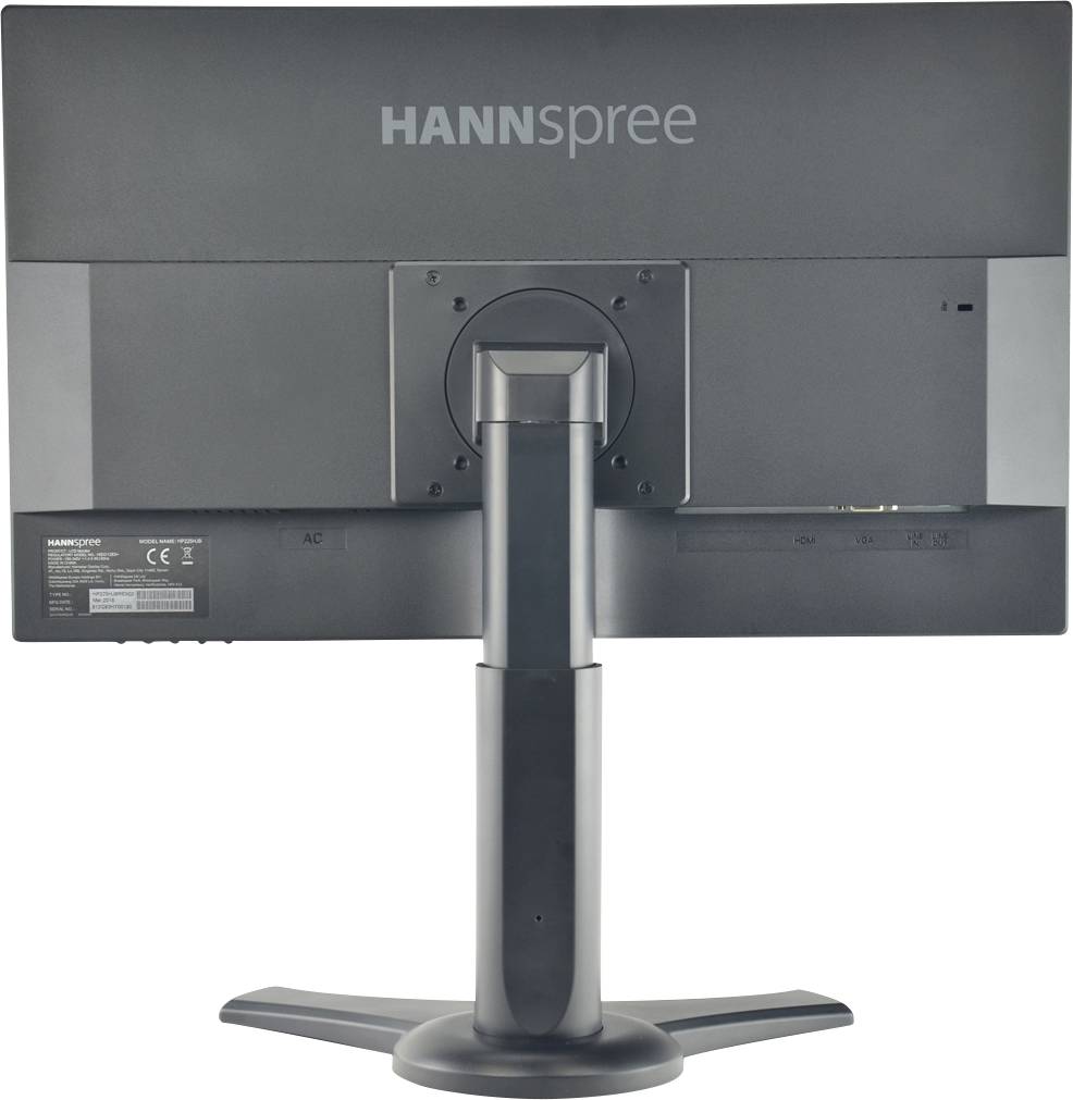 Hannspree HP 225 HJB LED-Monitor 54.6cm (21.5 Zoll) EEK E (A - G) 1920 x 1080 Pixel Full HD 5 ms VGA, HDMI®