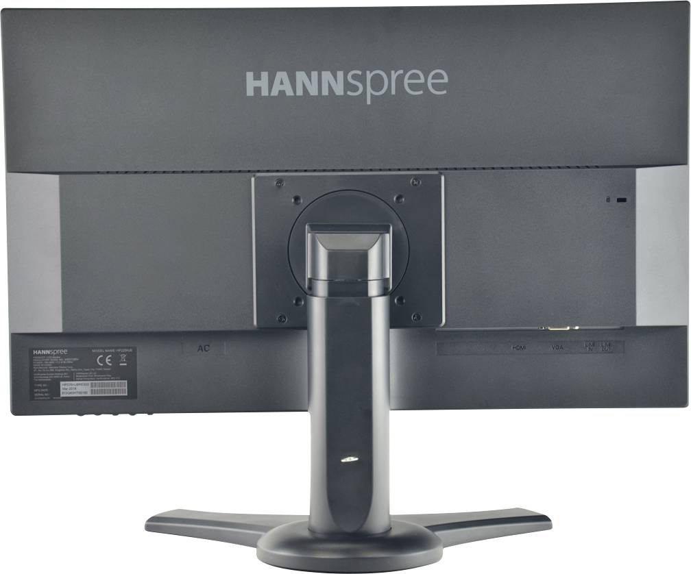 Hannspree HP 225 HJB LED-Monitor 54.6cm (21.5 Zoll) EEK E (A - G) 1920 x 1080 Pixel Full HD 5 ms VGA, HDMI®