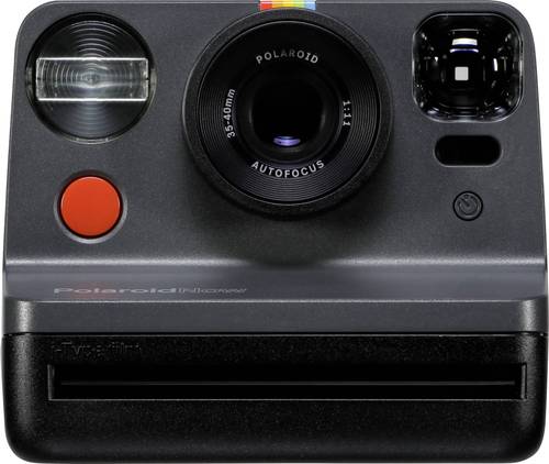 Polaroid Now i Type Sofortbildkamera Schwarz mit eingebautem Blitz  - Onlineshop Voelkner
