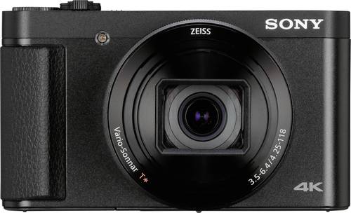 Sony Digitalkamera Opt. Zoom 28 x Schwarz inkl. Blitzgerät 4K Video, Bildstabilisierung, Bluetooth  - Onlineshop Voelkner