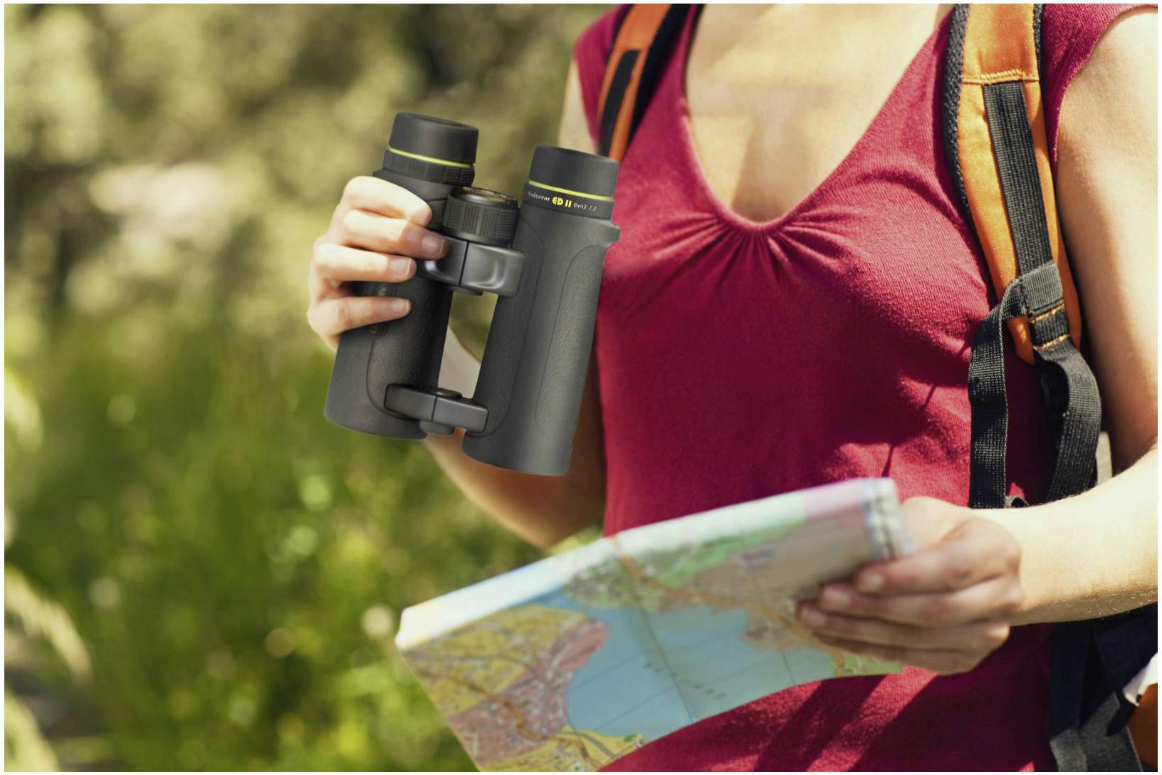 Vanguard Fernglas 8 x 42mm Dachkant Schwarz ENDEAVOR ED II 8420