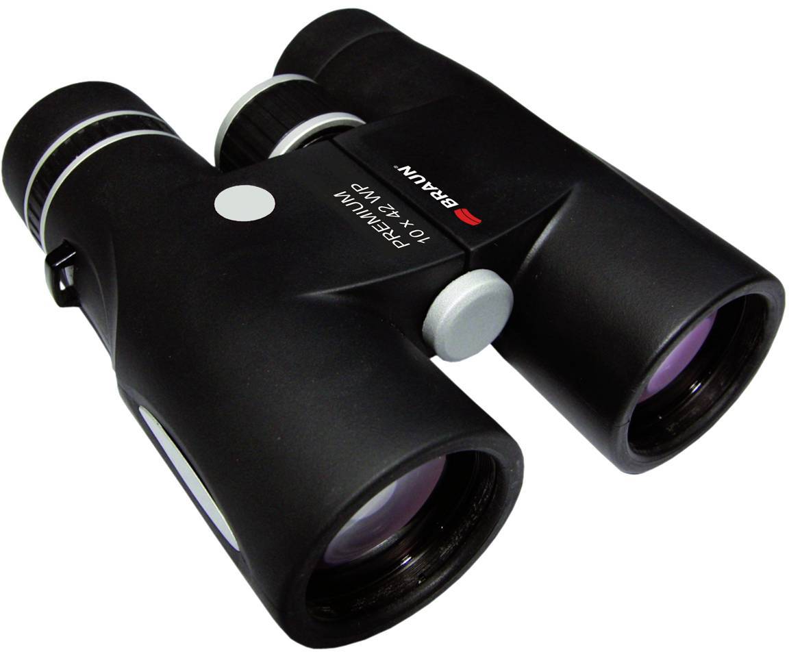 Braun Phototechnik Fernglas 10 x 42mm Dachkant Schwarz 20157
