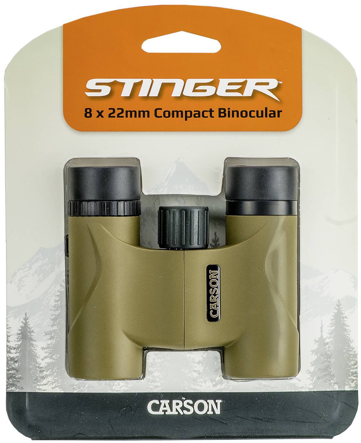 Carson Optical Fernglas 8 x 22mm Dachkant Beige, Schwarz HW-822