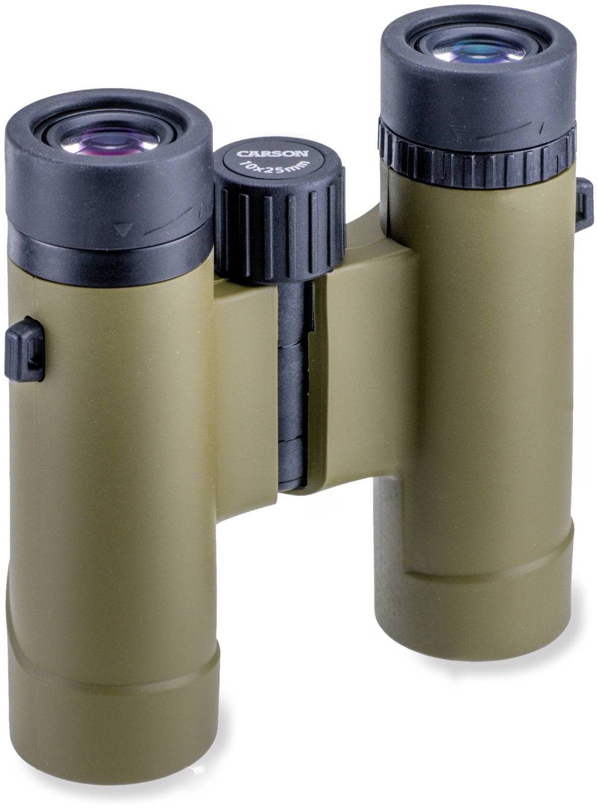 Carson Optical Fernglas 10 x 25 mm Dachkant Beige, Schwarz HW-025