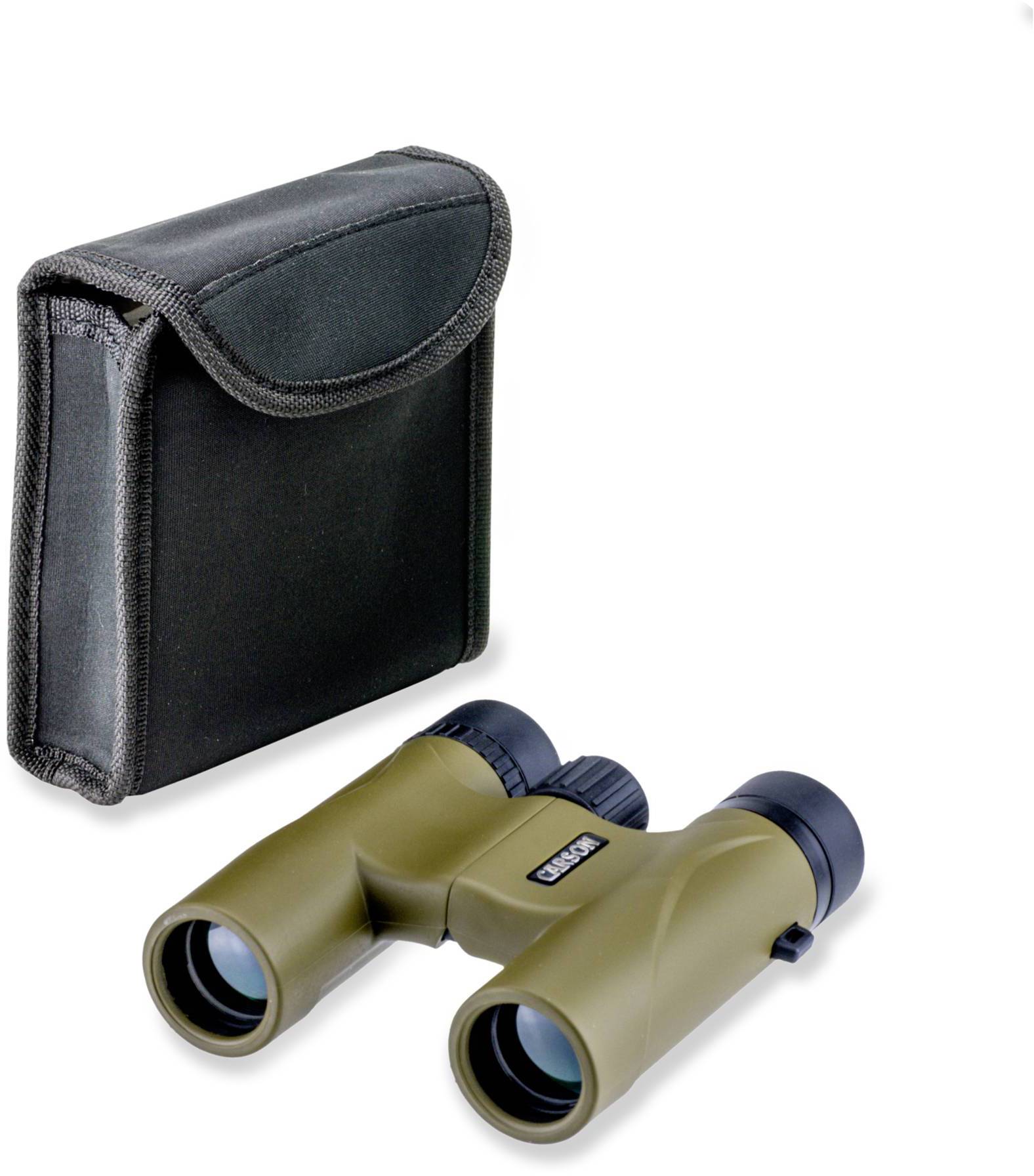 Carson Optical Fernglas 10 x 25 mm Dachkant Beige, Schwarz HW-025