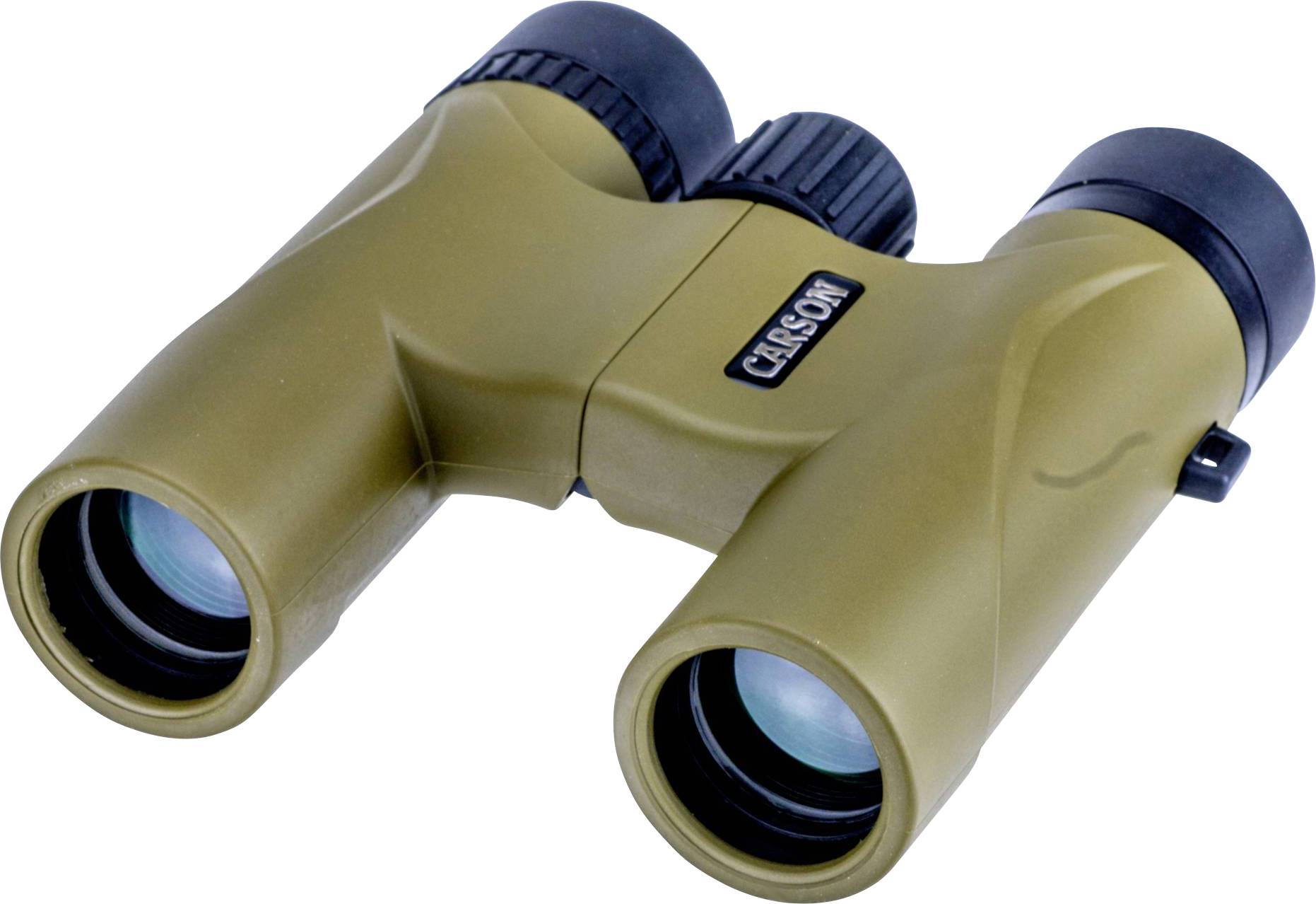 Carson Optical Fernglas 10 x 25 mm Dachkant Beige, Schwarz HW-025