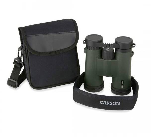 Carson Optical Fernglas 8 x 42 mm Dachkant Olivgrün JR-842