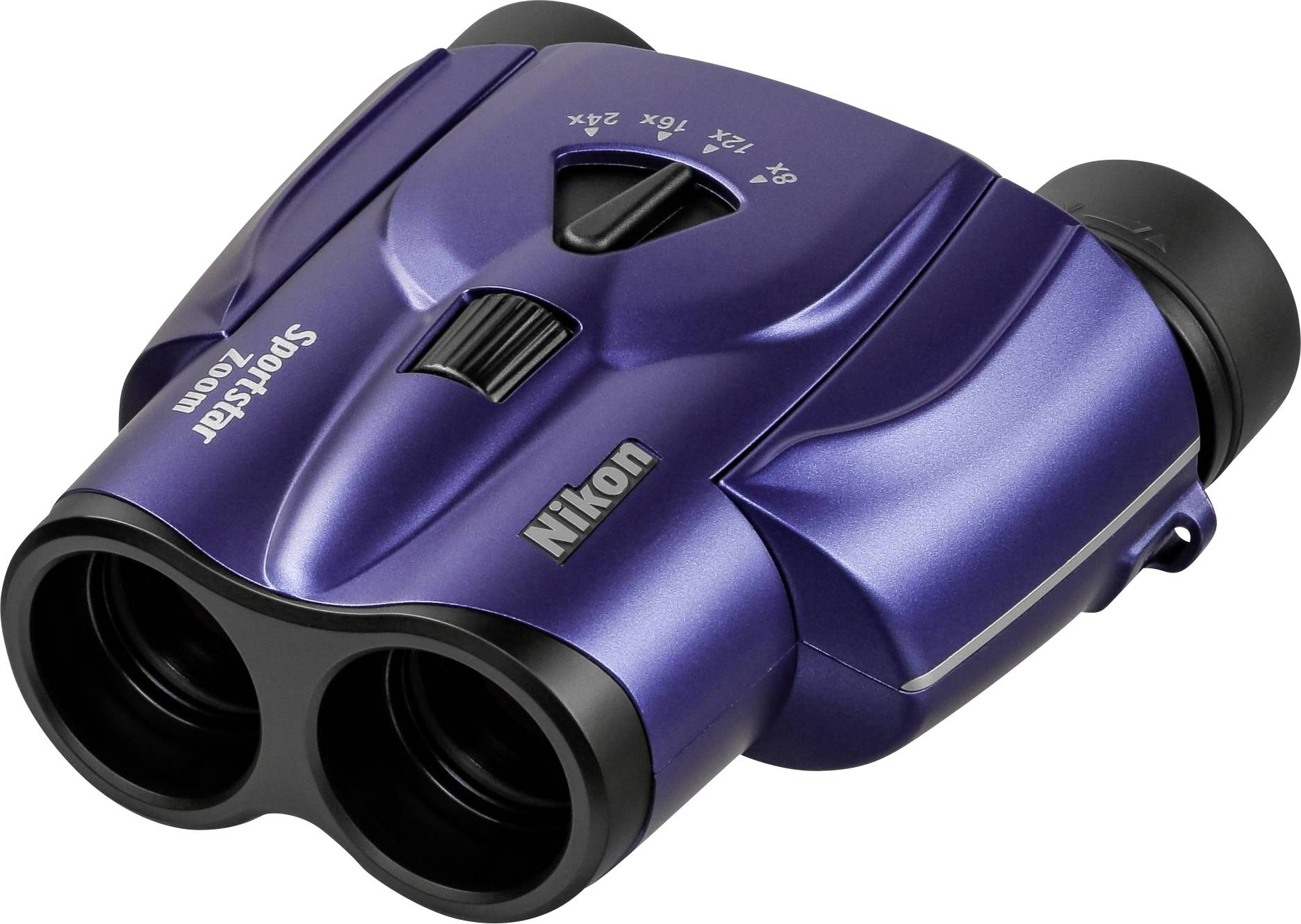 Nikon Zoom-Fernglas 8 x - 24 x 25 mm Dachkant Blau BAA870WC