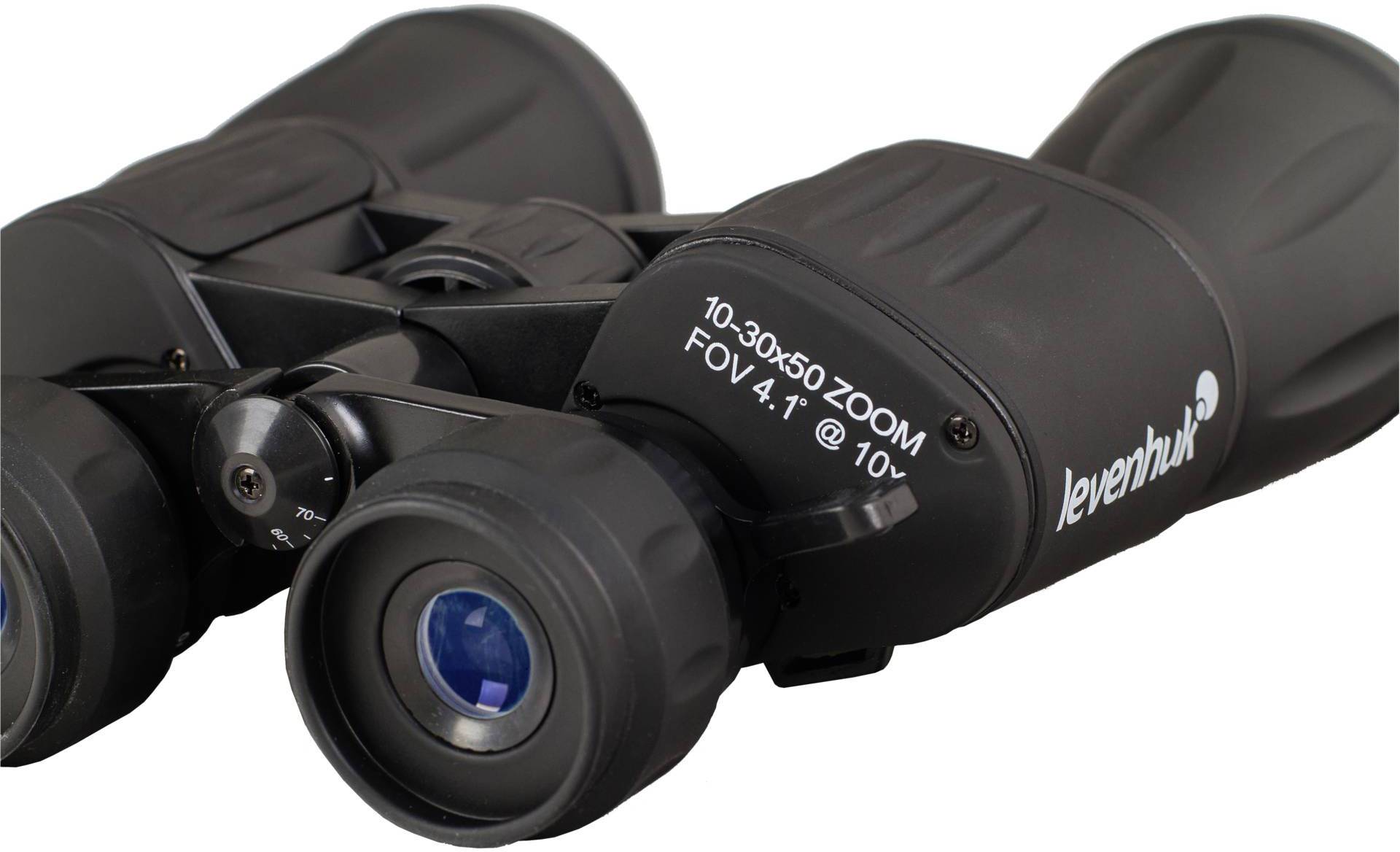 Levenhuk Fernglas 10 x - 30 x 50mm Porro Anthrazit 67684