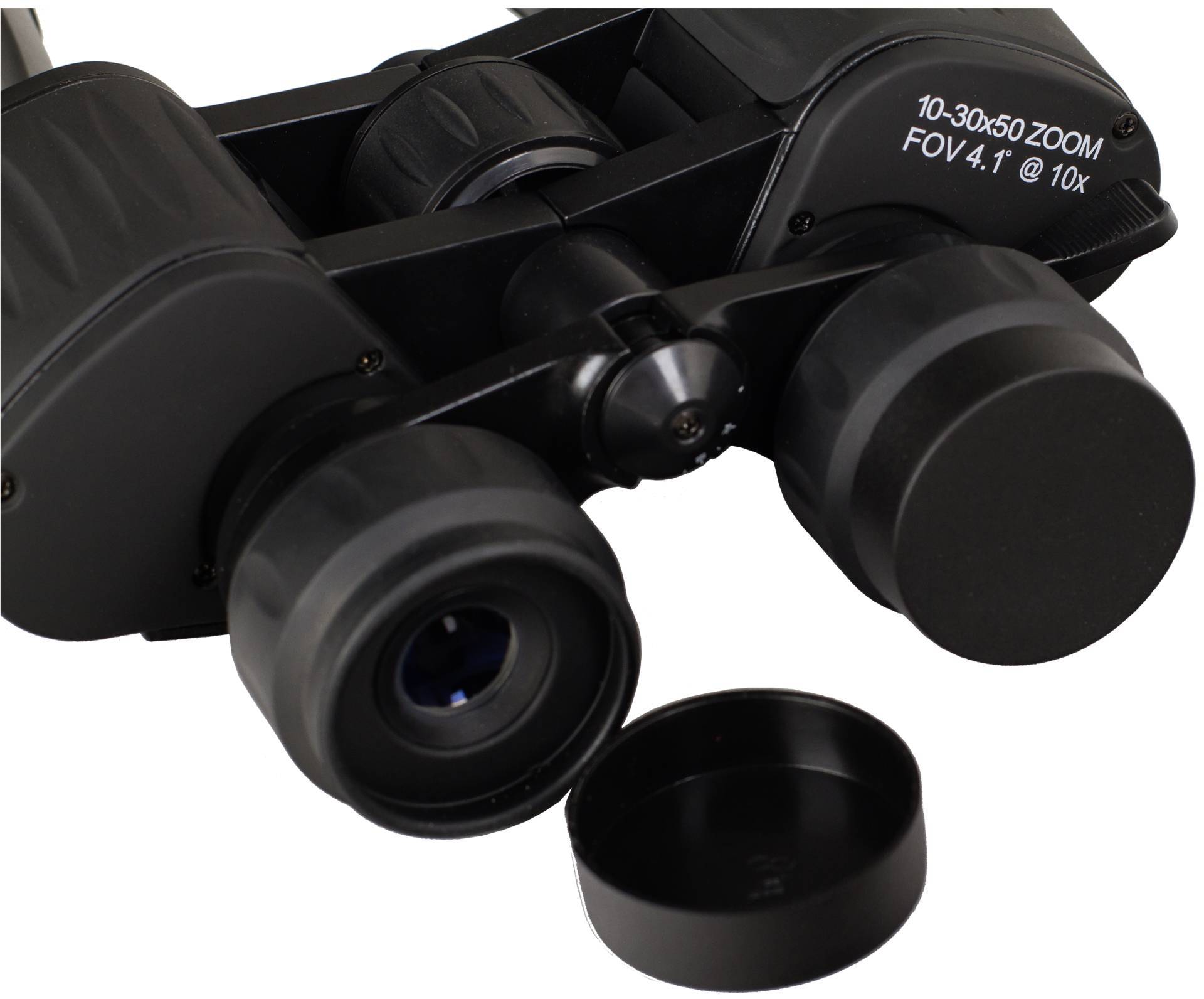 Levenhuk Fernglas 10 x - 30 x 50mm Porro Anthrazit 67684