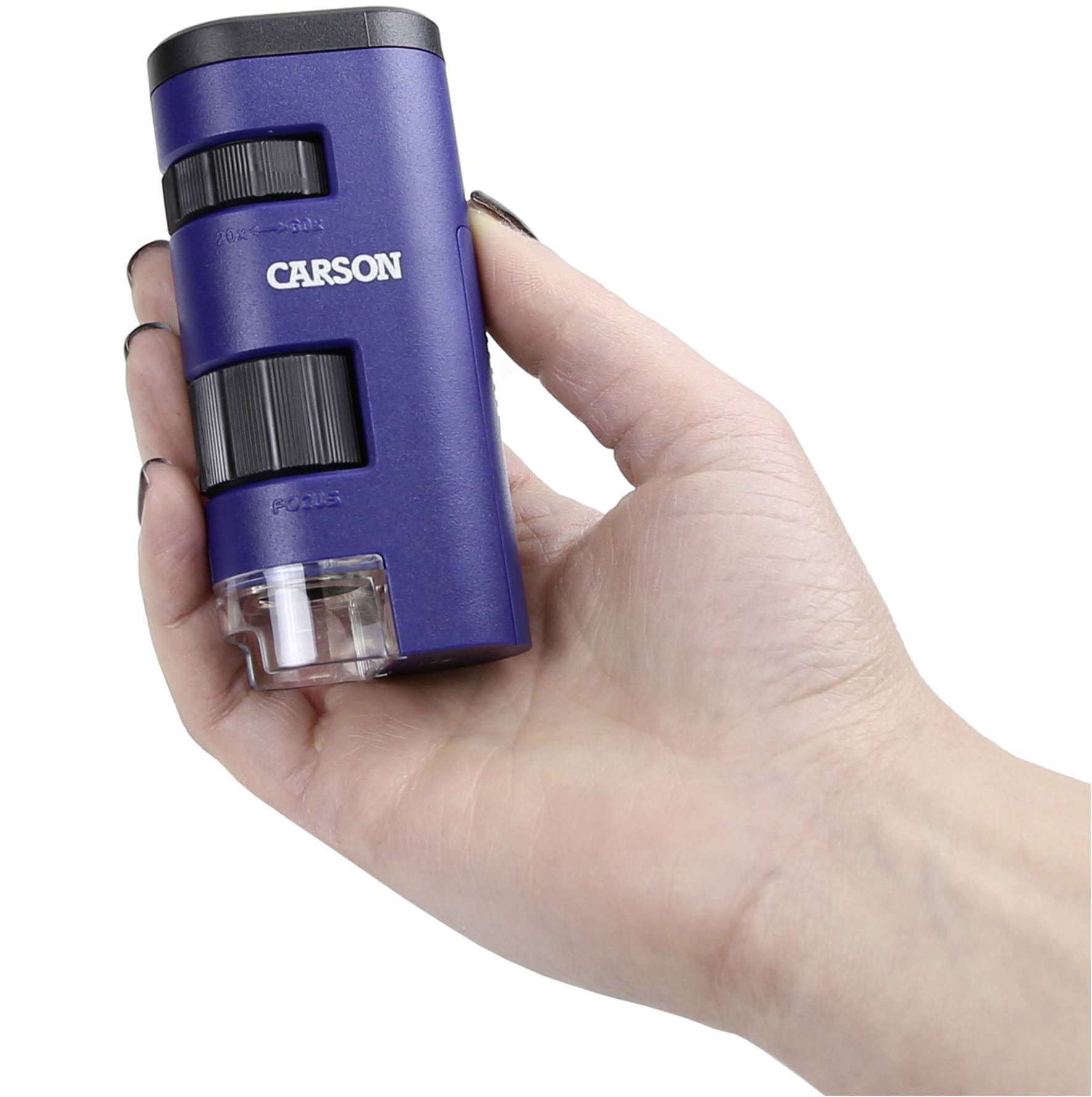 Carson Optical MM-450 Taschen-Mikroskop 60 x