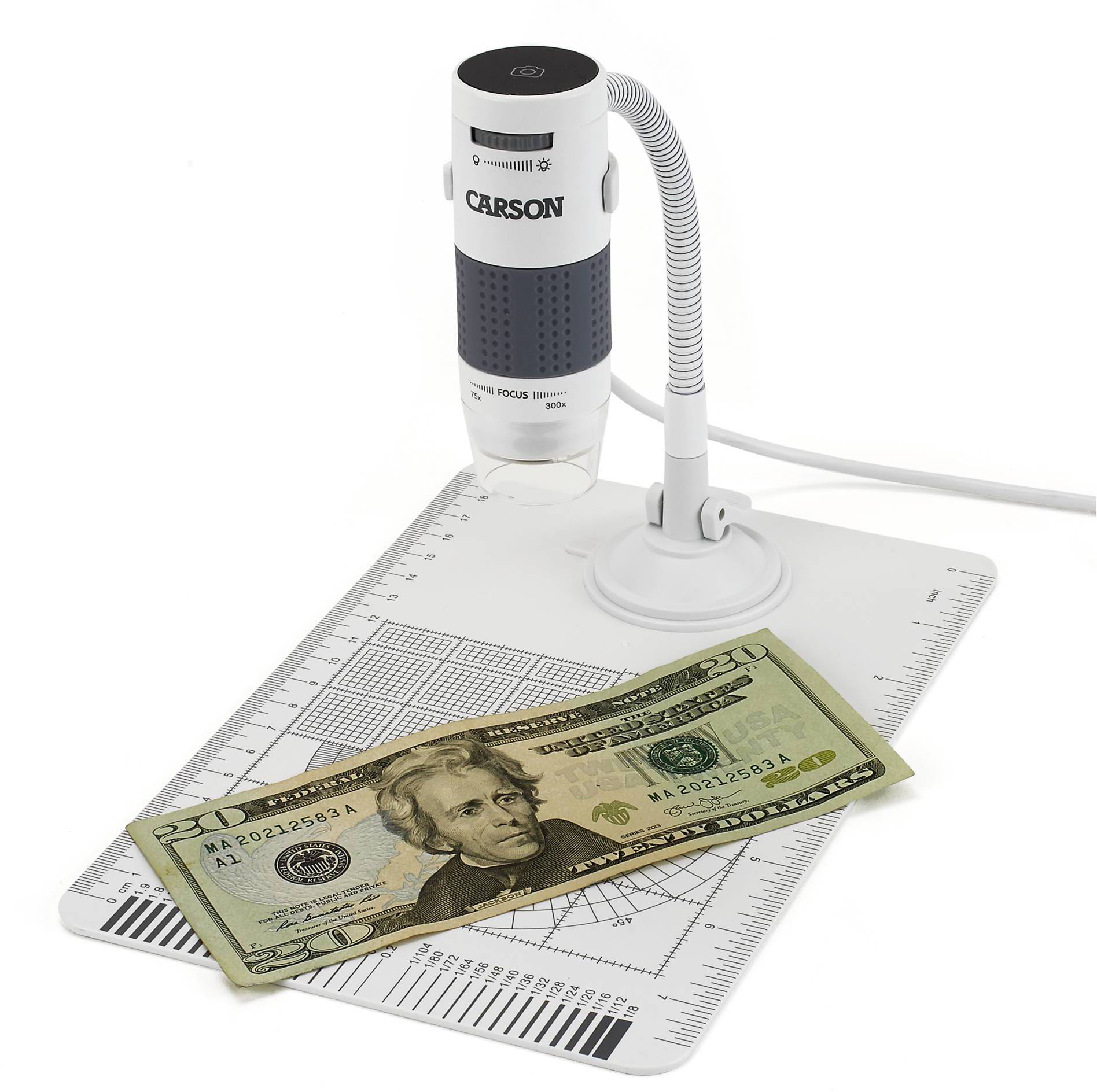 Carson Optical Digital-Mikroskop Digitale Vergrößerung (max.): 300 x