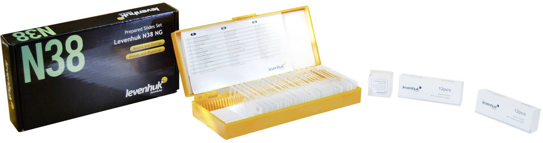 Levenhuk 29278 Mikroskop-Objektträger