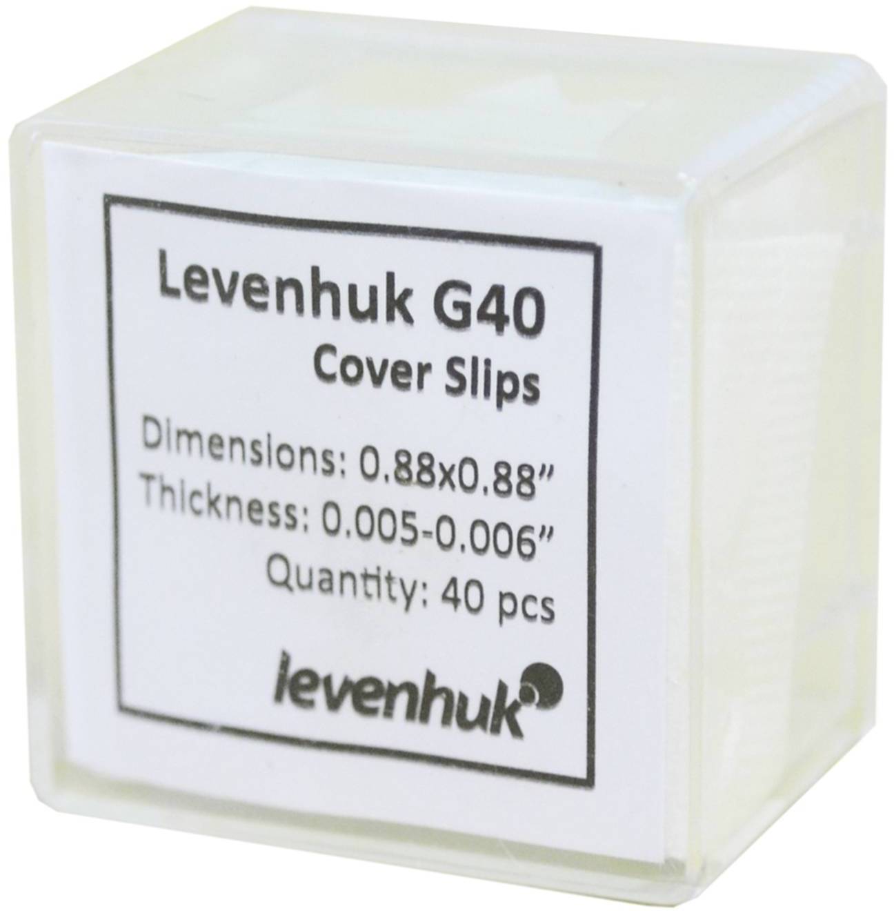 Levenhuk 29277 Mikroskop-Objektträger