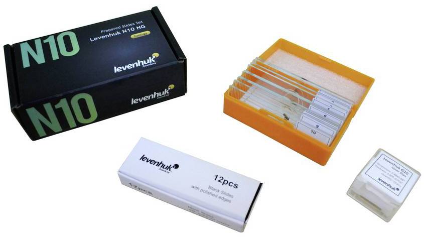 Levenhuk 29279 Mikroskop-Objektträger