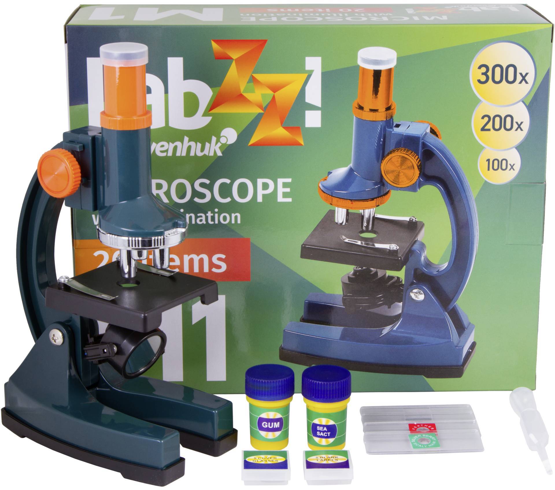 Levenhuk 69739 Kinder-Mikroskop Monokular 300 x