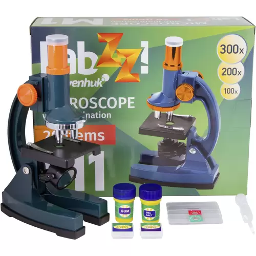 Levenhuk 69739 Kinder-Mikroskop Monokular 300 x Levenhuk 69739 Kinder-Mikroskop Monokular 300 x