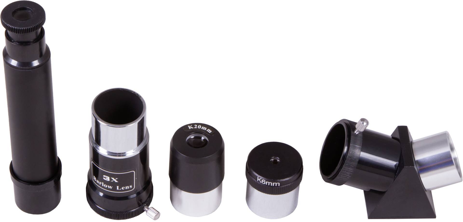 Levenhuk Refraktor-Teleskop Azimutal Vergrößerung 140 x (max)