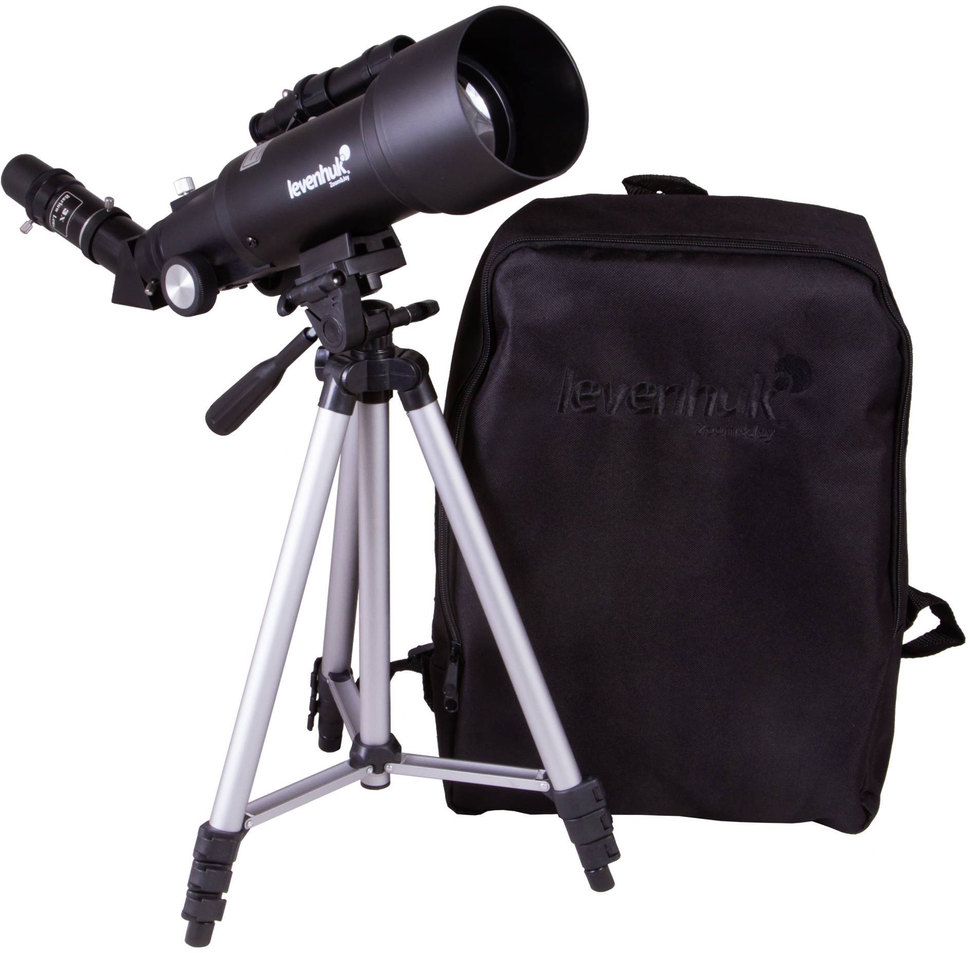 Levenhuk Refraktor-Teleskop Azimutal Vergrößerung 140 x (max)