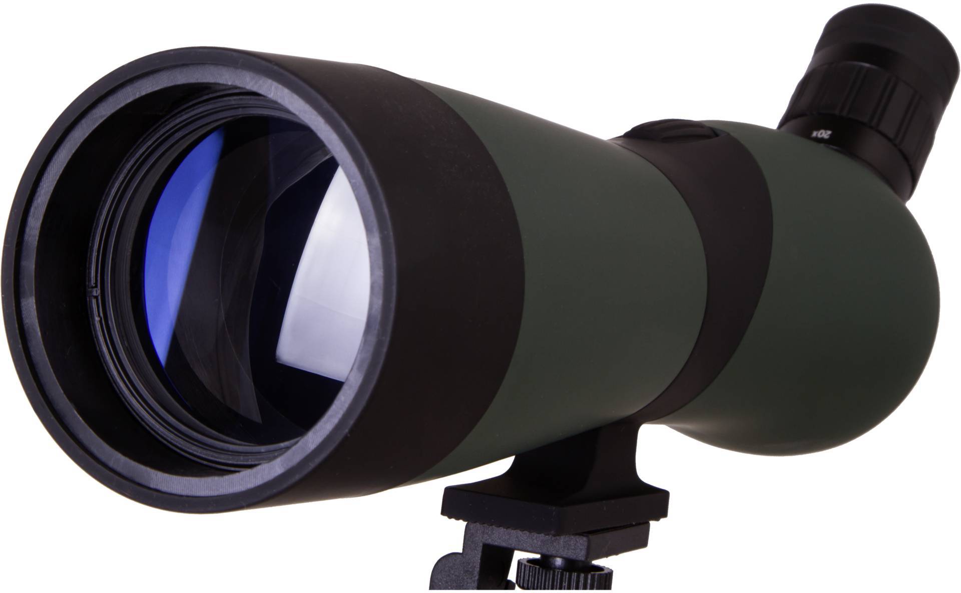 Levenhuk Spektiv 20 x - 60 x 60mm Olivgrün, Schwarz