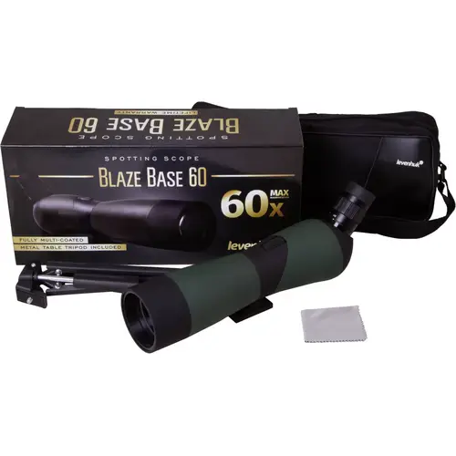 Levenhuk Spektiv 20 x - 60 x 60mm Olivgrün, Schwarz Levenhuk Spektiv 20 x - 60 x 60mm Olivgrün, Schwarz