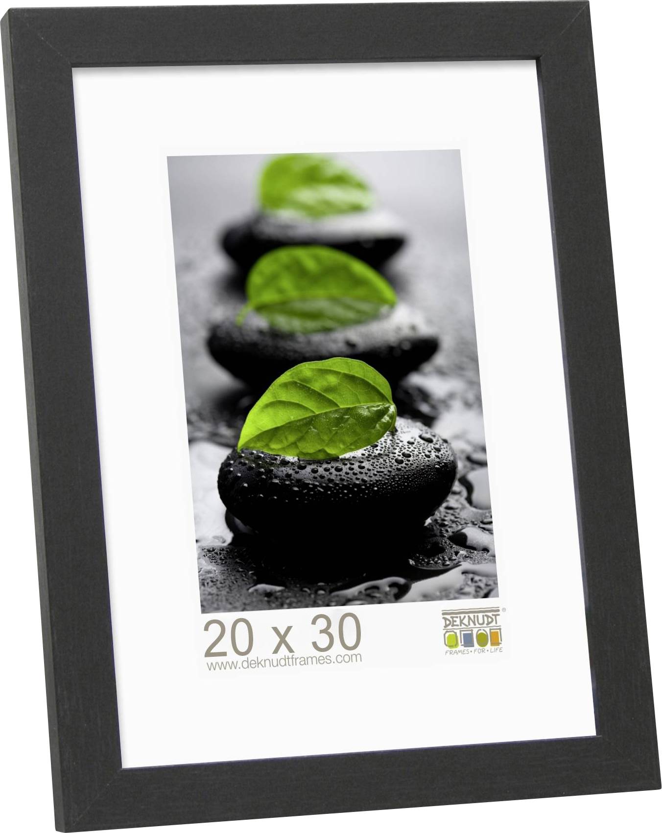 Deknudt S44CF2 20X30 Bilder Wechselrahmen Papierformat: 20 x 30 cm Schwarz