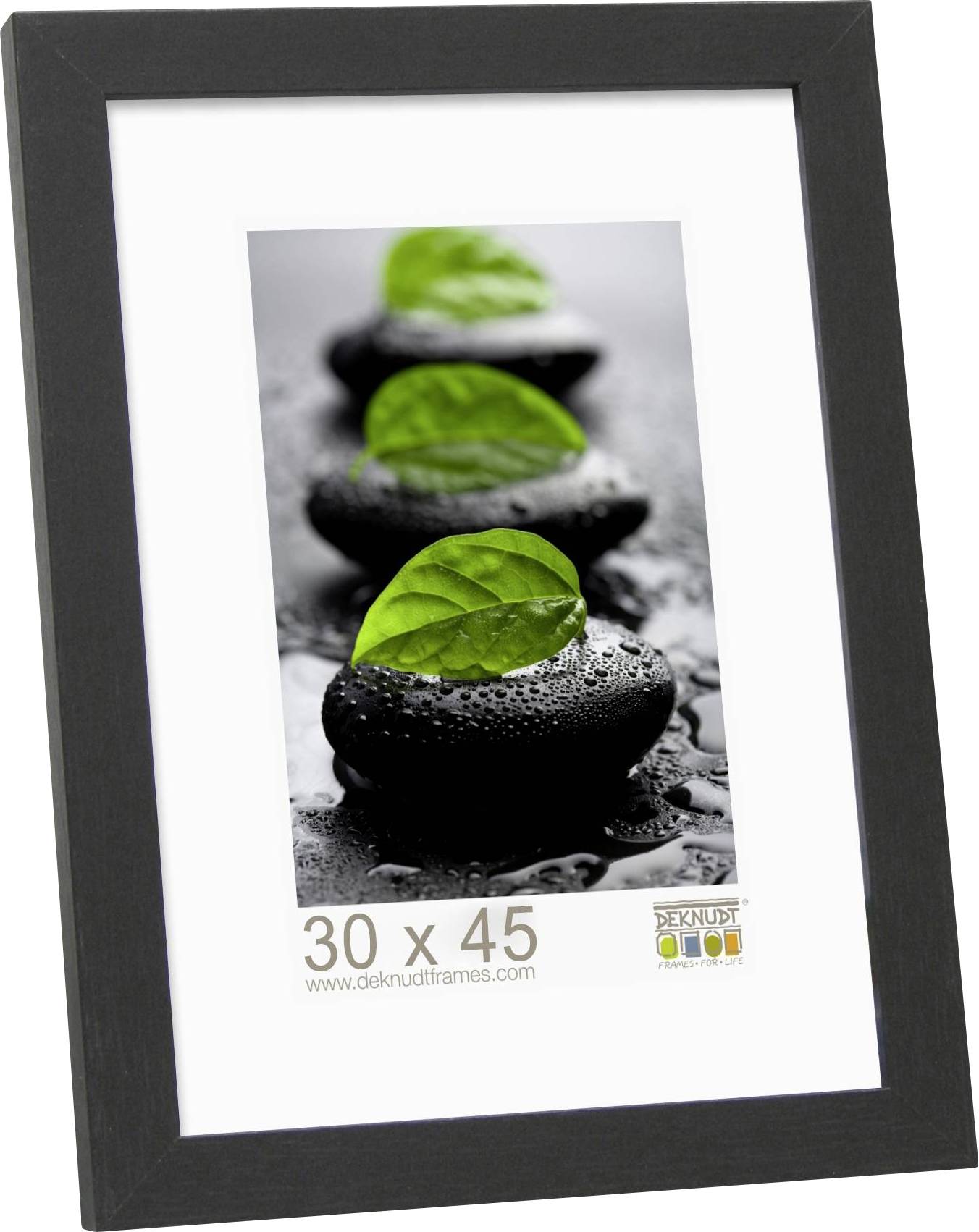 Deknudt S44CF2 30X45 Bilder Wechselrahmen Papierformat: 30 x 45cm Schwarz