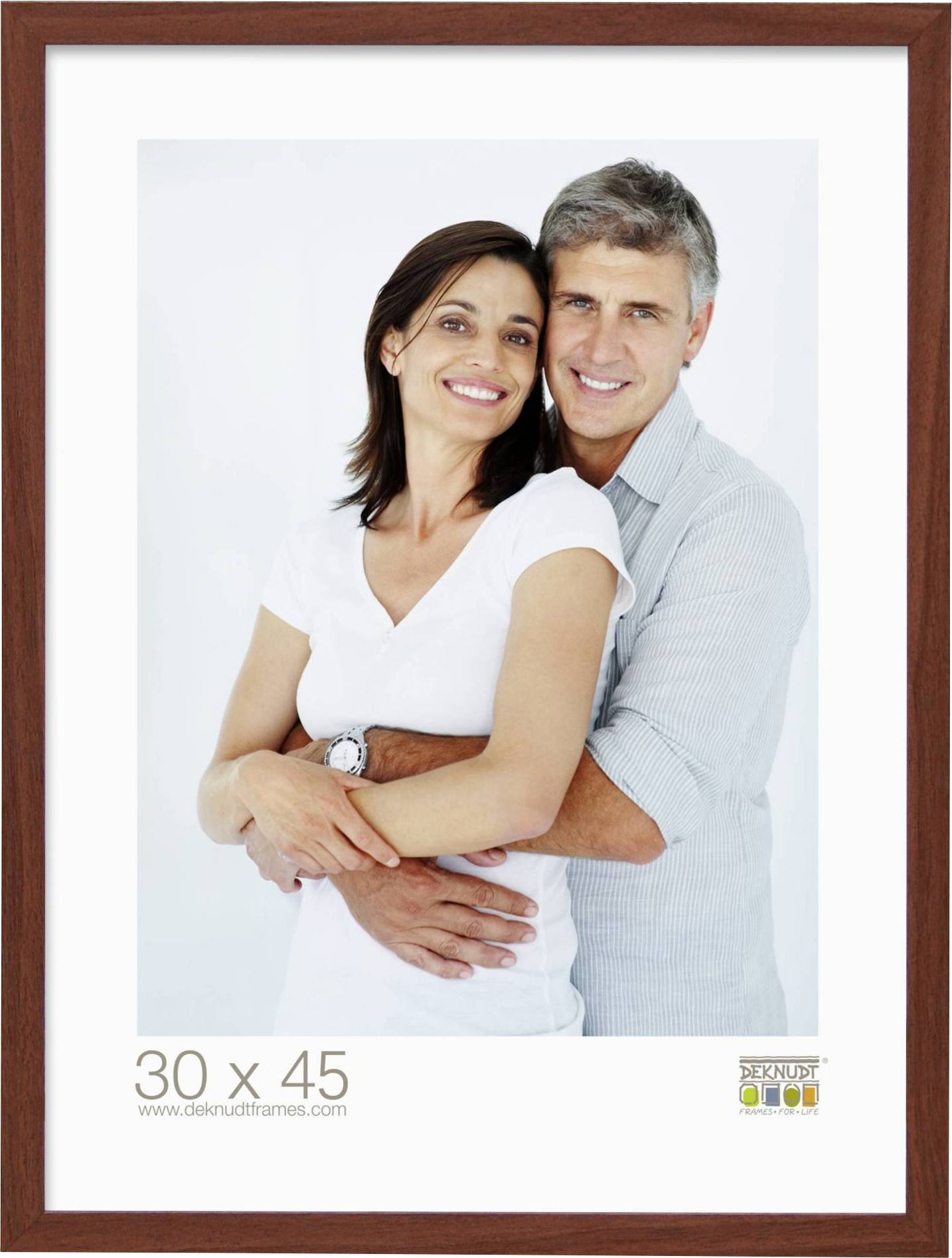 Deknudt S44CH3 30X45 Bilder Wechselrahmen Papierformat: 30 x 45cm Hellbraun