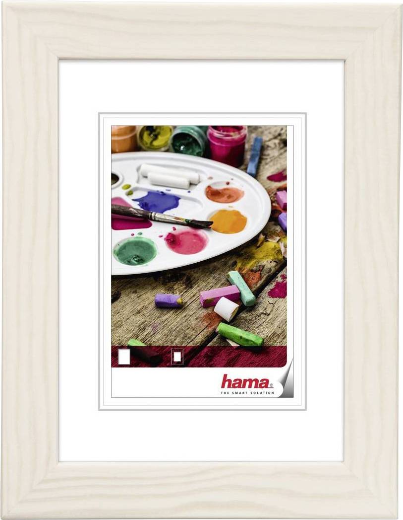 Hama 62964 Bilder Wechselrahmen Papierformat: 20 x 15 cm Weiß