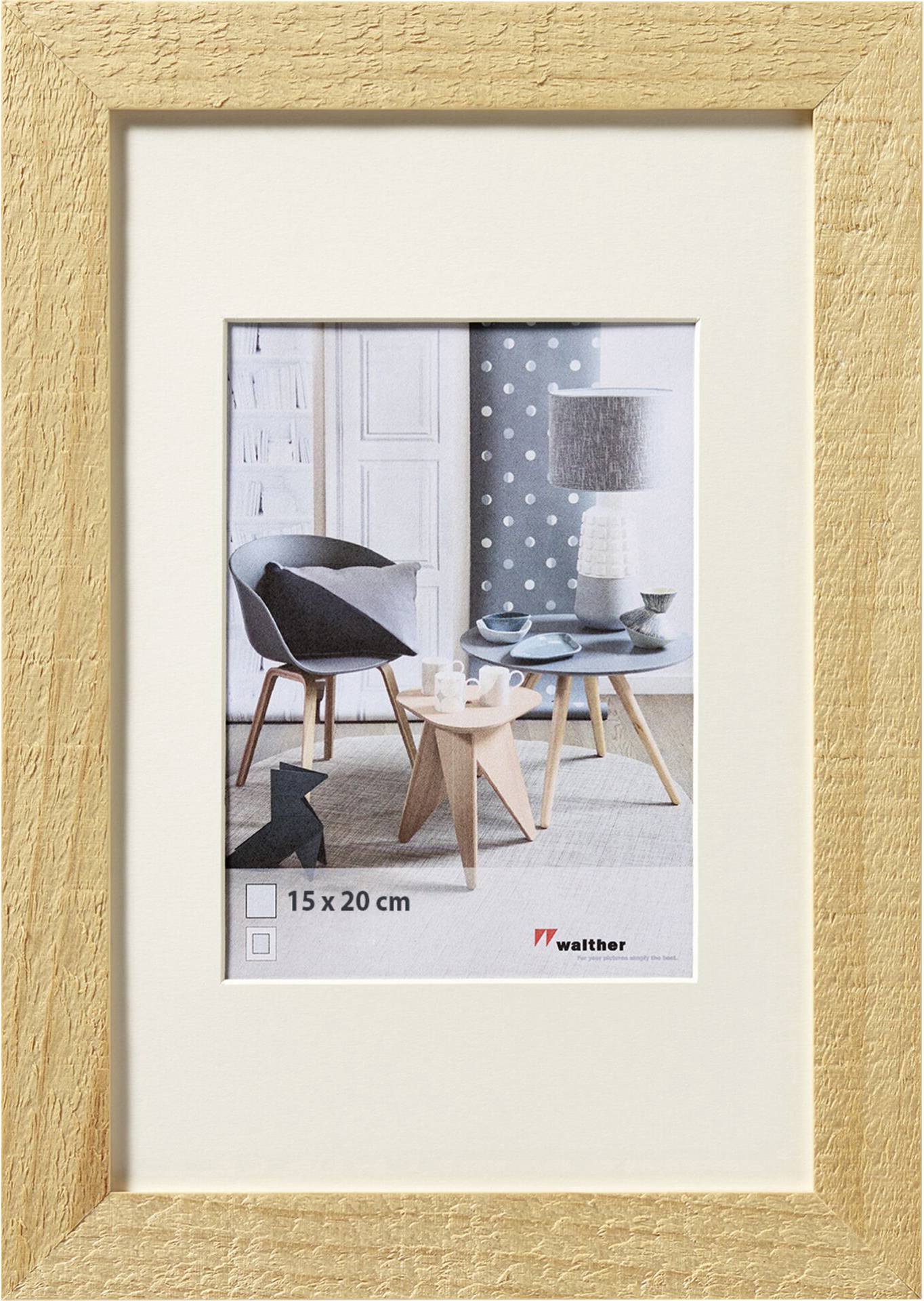 walther+ design HO520H Bilder Wechselrahmen Papierformat: 20 x 15cm Braun