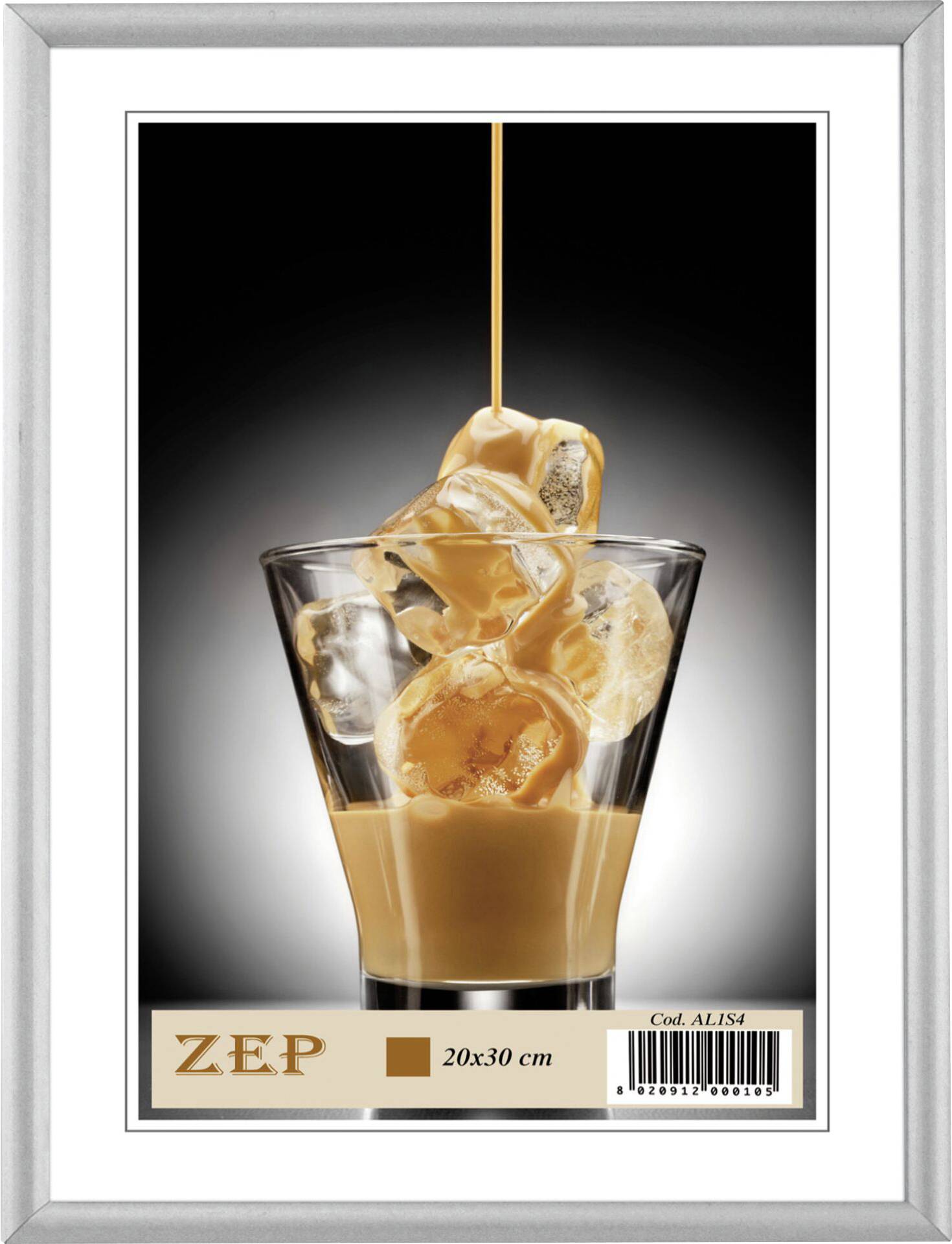 ZEP AL1S4 Bilder Wechselrahmen Papierformat: 20 x 30cm Silber