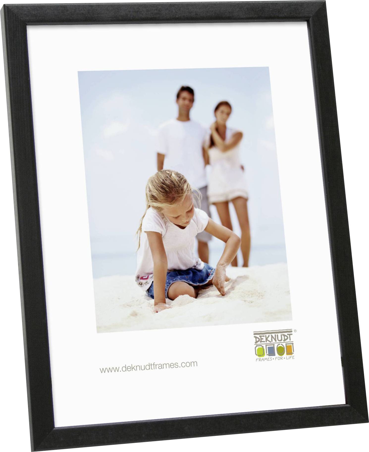 Deknudt S41JL2_21,0X29,7 Bilder Wechselrahmen Papierformat: DIN A4 Schwarz