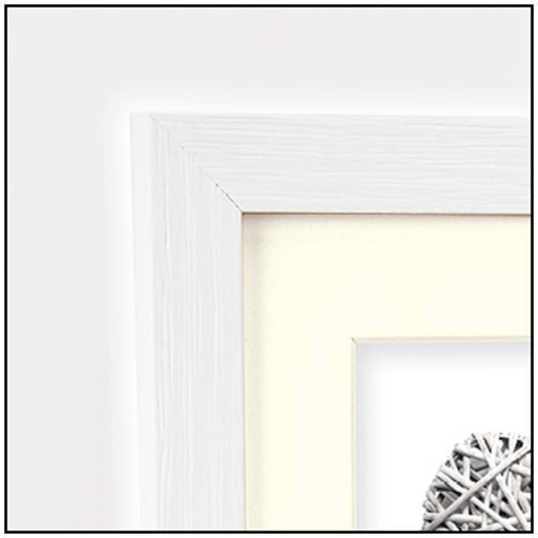 ZEP V32574 Bilder Wechselrahmen Papierformat: 13 x 18cm Weiß