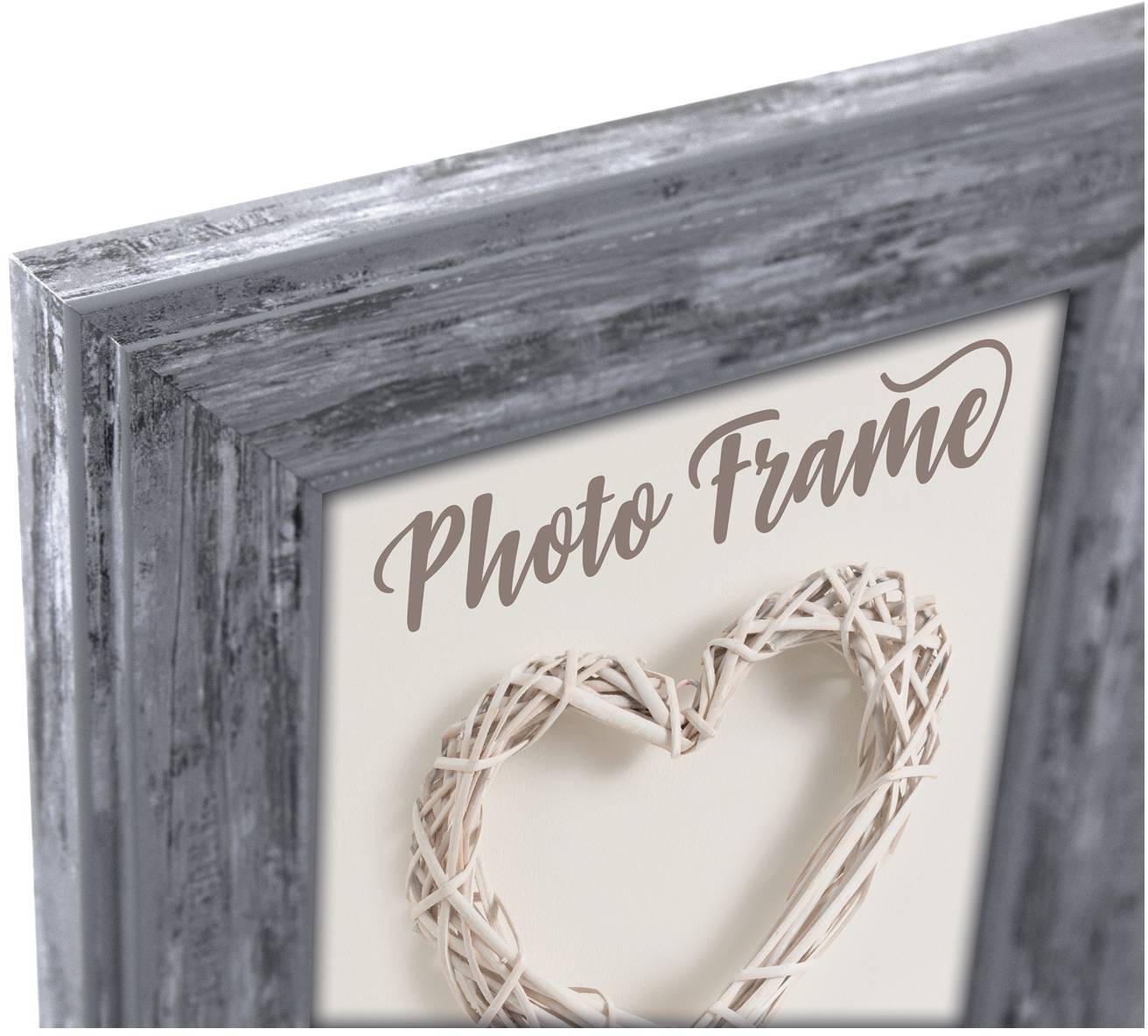 ZEP BE357 Bilder Wechselrahmen Papierformat: 13 x 18 cm Grau