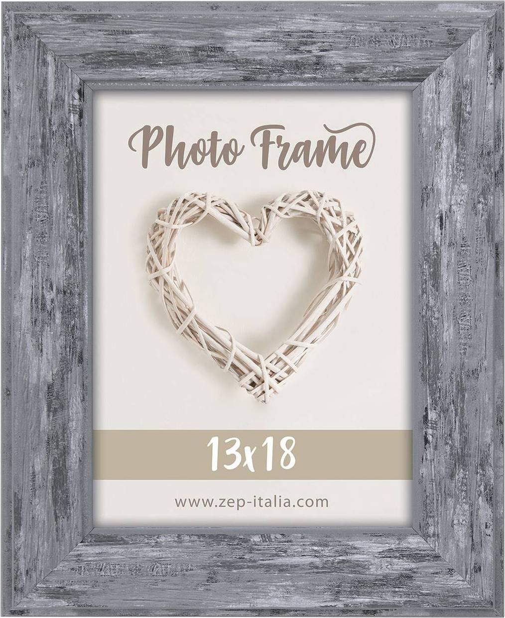 ZEP BE357 Bilder Wechselrahmen Papierformat: 13 x 18 cm Grau