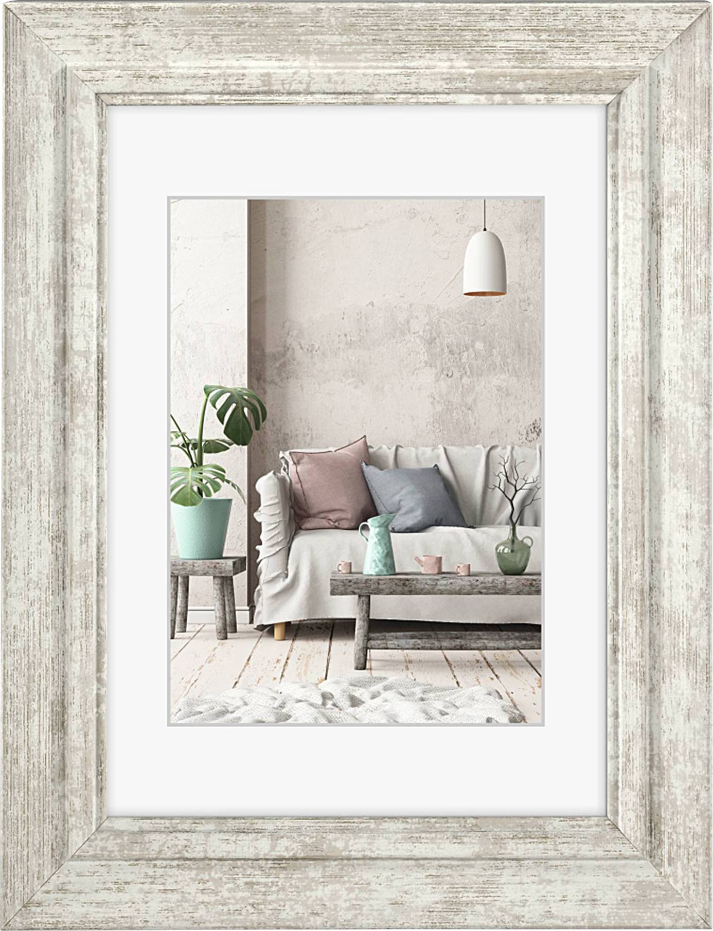 Hama 175520 Bilder Wechselrahmen Papierformat: 13 x 18cm Weiß