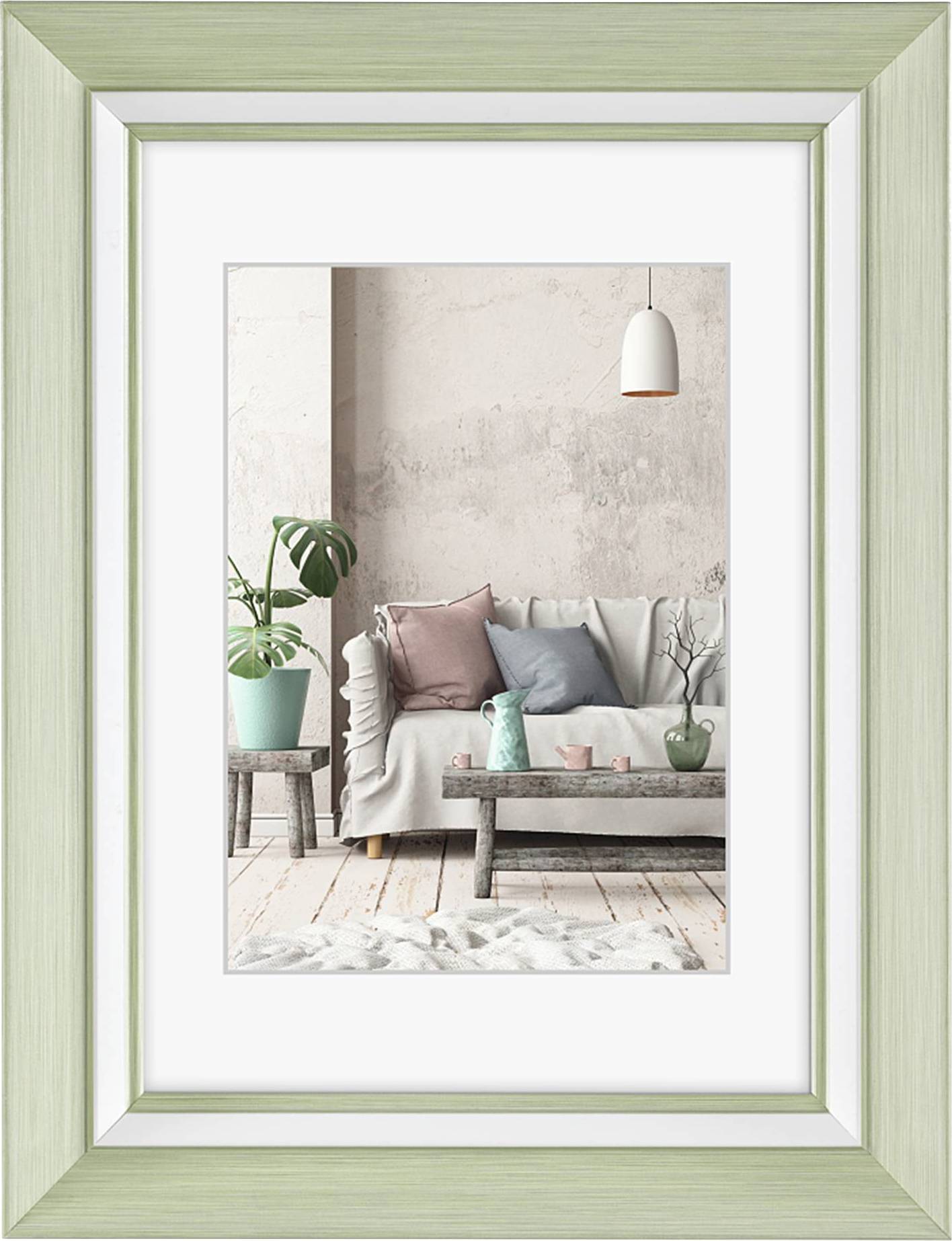 Hama 175531 Bilder Wechselrahmen Papierformat: 20 x 28cm Grün