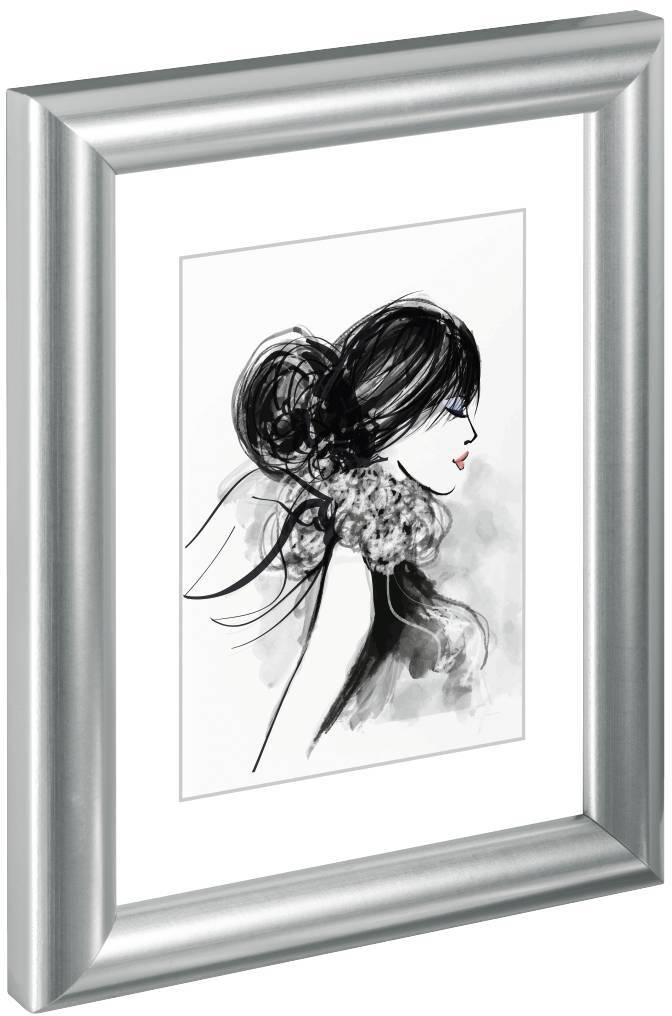 Hama 175628 Bilder Wechselrahmen Papierformat: 28 x 35 cm Silber