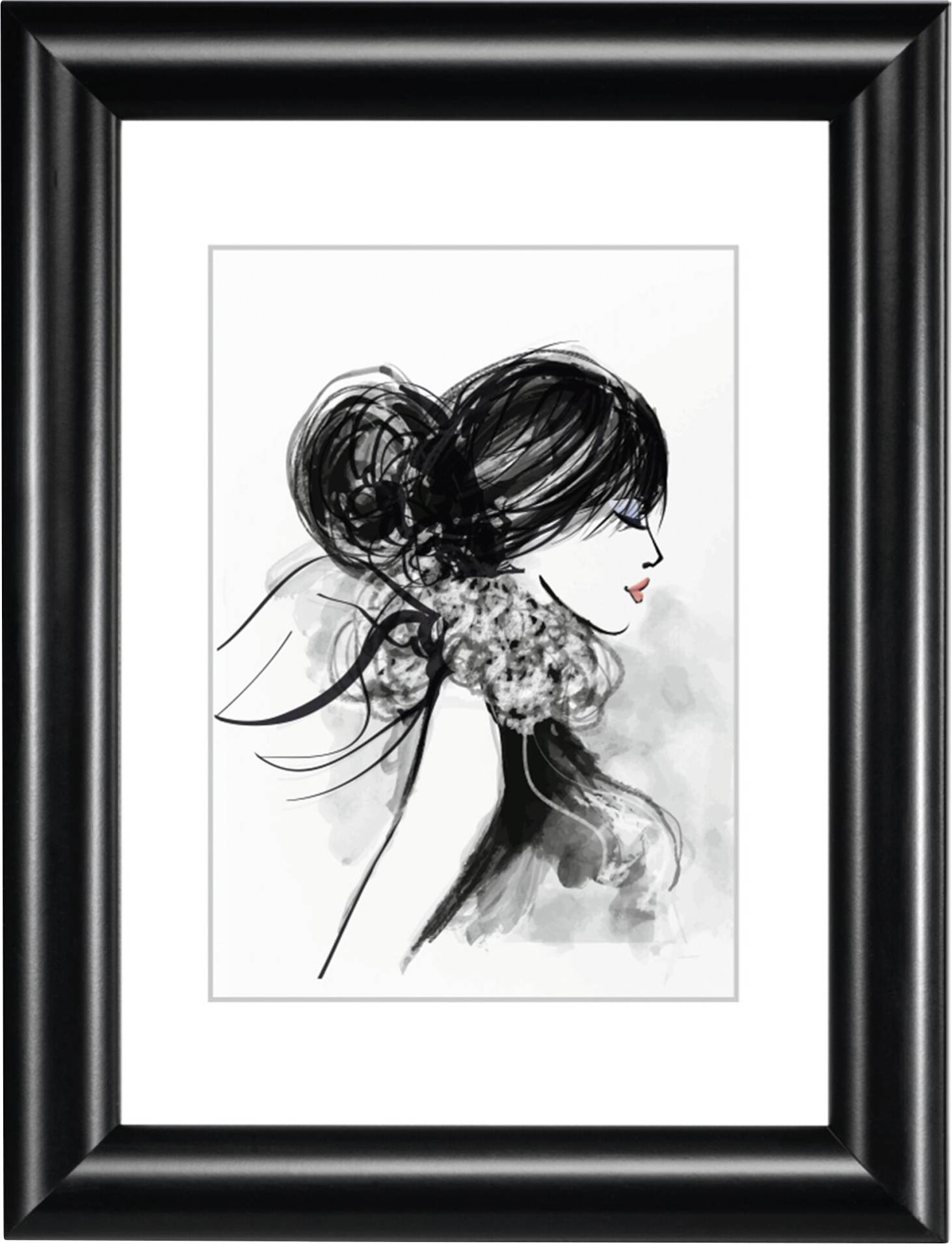 Hama 175635 Bilder Wechselrahmen Papierformat: 28 x 35 cm Schwarz