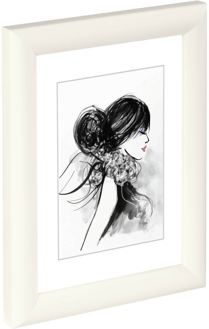 Hama 175642 Bilder Wechselrahmen Papierformat: 28 x 35 cm Weiß
