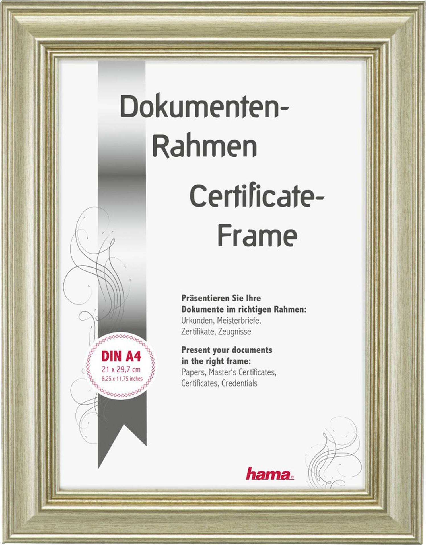 Hama 175805 Bilder Wechselrahmen Papierformat: 20 x 15cm Gold