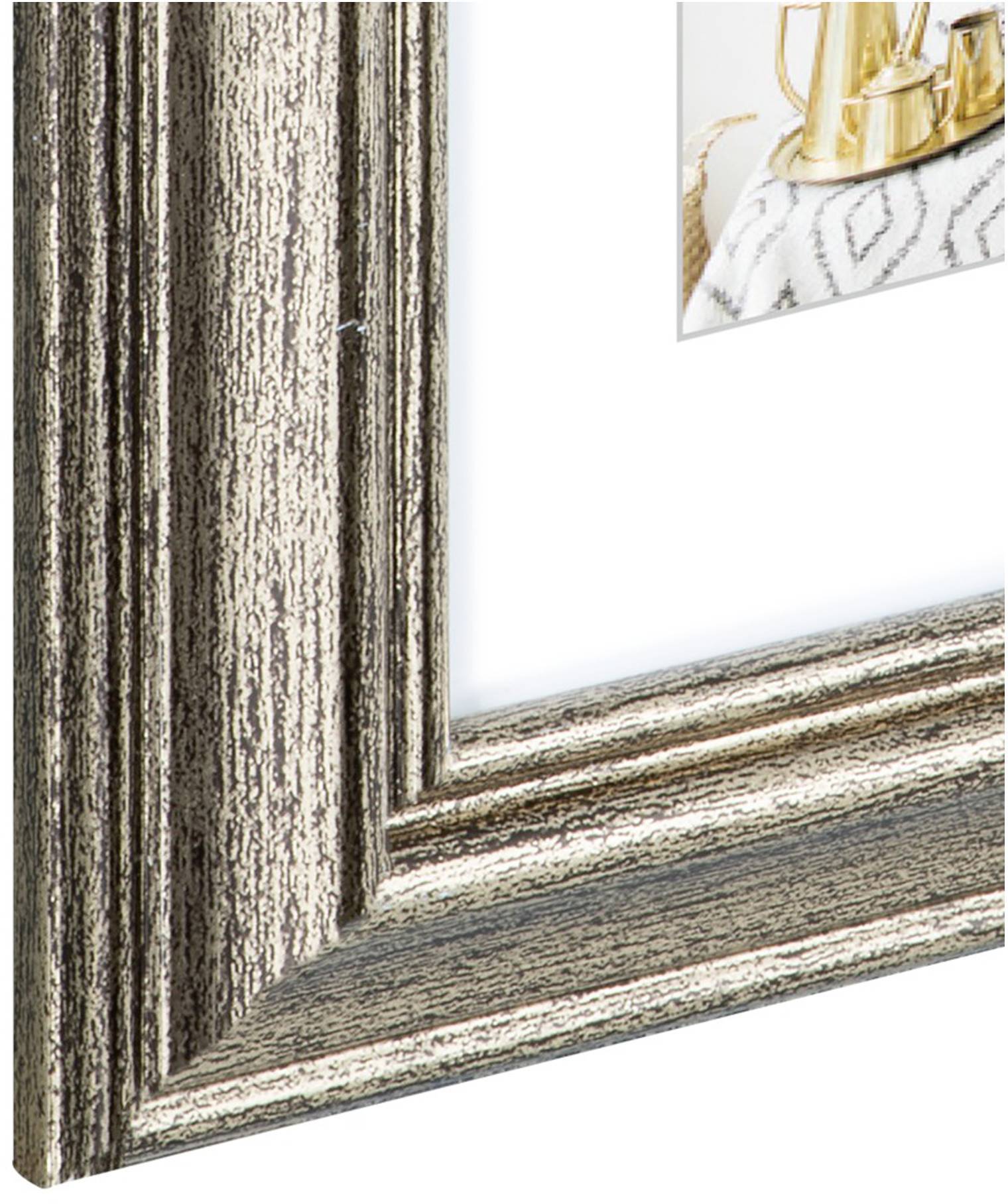 Hama 175800 Bilder Wechselrahmen Papierformat: 20 x 28 cm Bronze