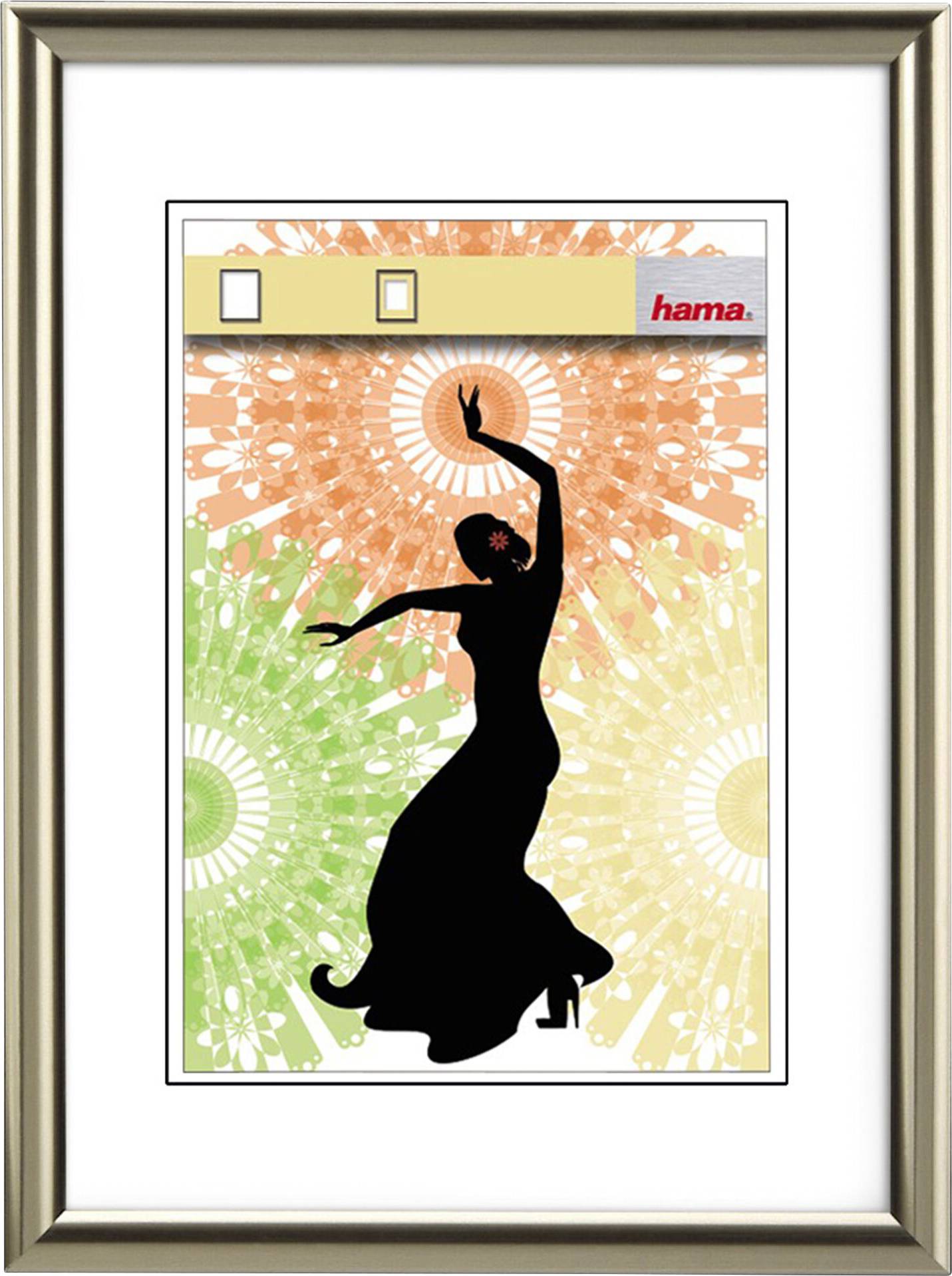Hama 34984 Bilder Wechselrahmen Papierformat: 20 x 30 cm Bronze