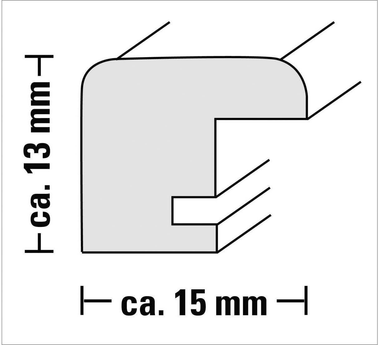 Hama 31648 Bilder Wechselrahmen Papierformat: 10 x 15cm Hellbraun