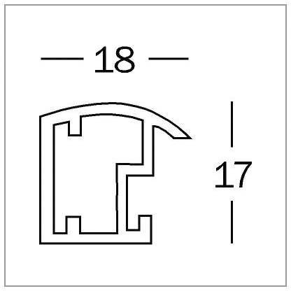 walther+ design KP045S Bilder Wechselrahmen Papierformat: 30 x 45 cm Silber