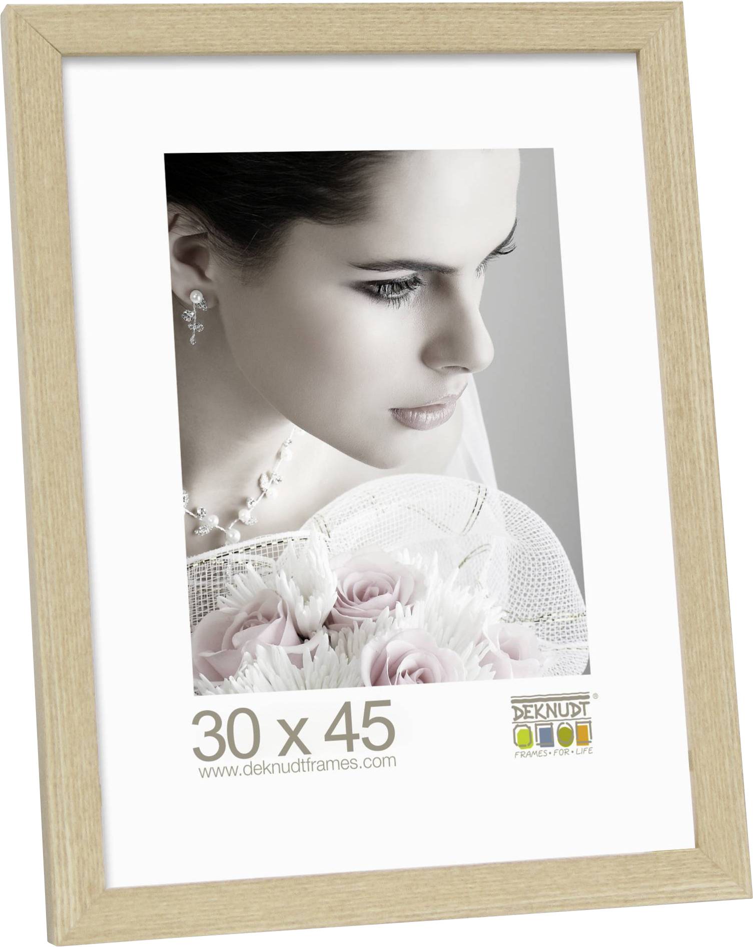 Deknudt S44CH1 30x45 Bilder Wechselrahmen Papierformat: 30 x 45cm Eiche