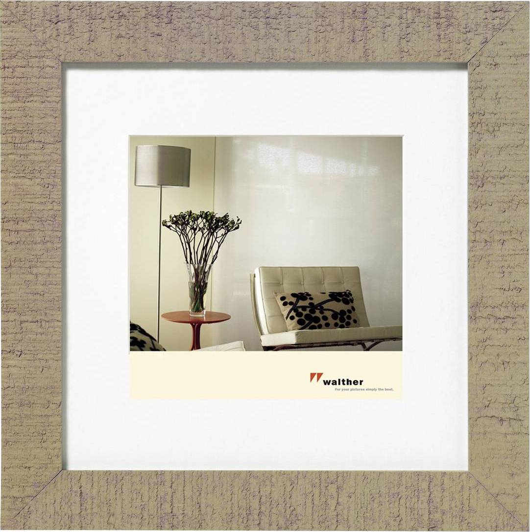 walther+ design HO440C Bilder Wechselrahmen Papierformat: 40 x 40cm Beige